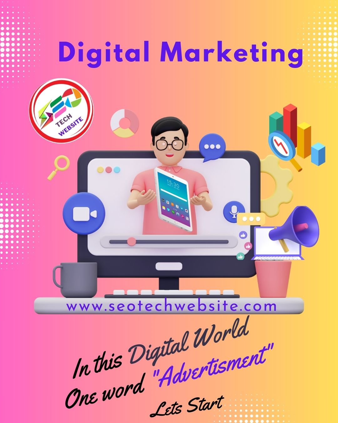 DIGITAL MARKETING SEO TECH WEBSITE